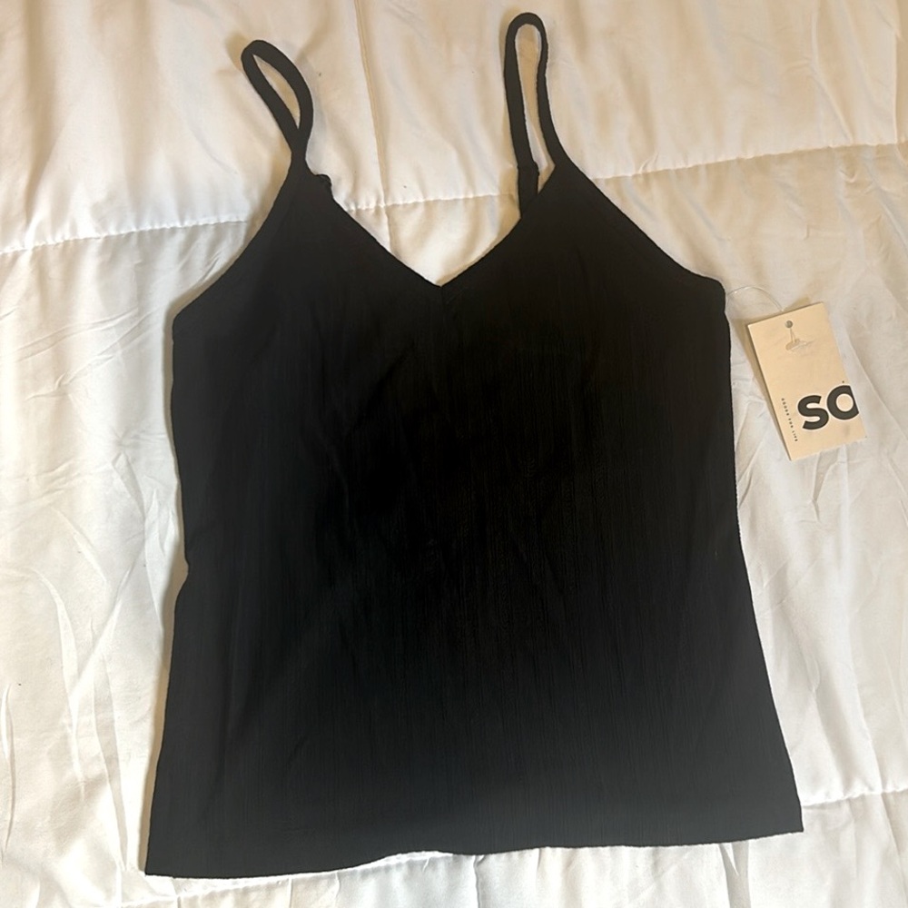 SO brand tie back tank with tags size XS